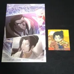 名探偵コナン　東急ハンズ　映画特典　ポストカード　ステッカー　大和　上原