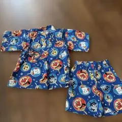 【アンパンマン】甚平 上下セット サイズ90