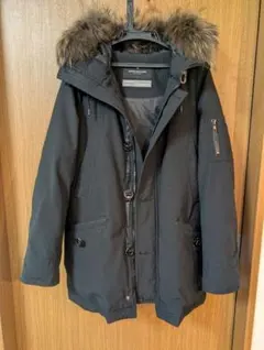 美品　ナノユニバース　アークティックダウン　西川ダウン　ブラック