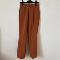 tiptop センタープレスセミフレアスラックス