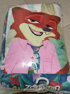 ディズニー　ズートピア２　超ドでかっ！もちもちクッション　ニック　ジュディ