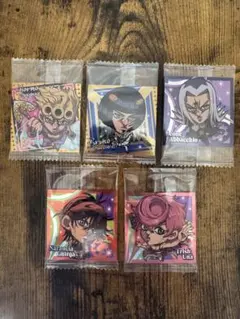 ジョジョの奇妙な冒険 ウエハースシール　5枚せっと
