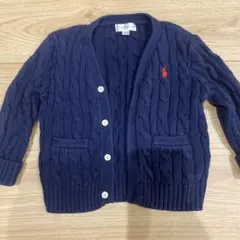 Ralph Lauren ネイビー カーディガン 12M