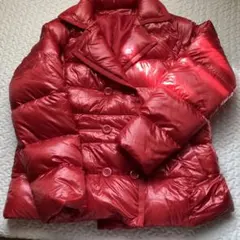 赤色ダウンジャケット 3Lサイズ⭐︎メルベイユヴァント　Pコートデザイン