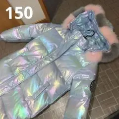 美品　ダウンコート　女の子　150