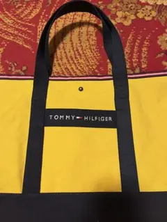 早い者勝ち❗️TOMMY HILFIGER トートバッグ マチ付き y2kのサムネイル