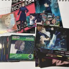 呪術廻戦 カード、シール5種類セット