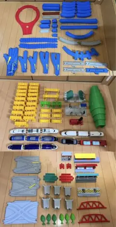プラレール レール 部品 大量 まとめ売り 車両 情景