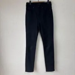 UNIQLO ユニクロ　HEATTECH スキニーパンツ ブラック 24インチのサムネイル