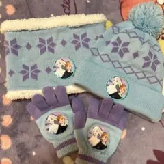 アナと雪の女王 手袋 帽子 ネックウォーマーセット