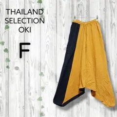 タイパンツ　サルエルパンツ　ウエストゴム　ドローコード　コットン