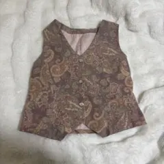 ベスト ピンク 古着のサムネイル