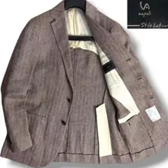 Stile Latino ダークブラウン テーラードジャケット 2026年最新】Stile Latino カラー：ブラウン系 メンズ テーラード