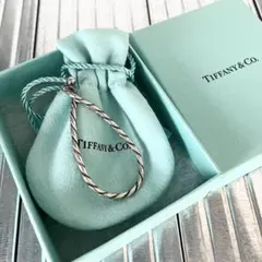 TIFFANY ティファニー ツイストキーリング SV925 シルバー ロープ