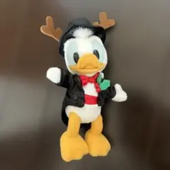 ディズニー 2007年 ドナルド クリスマス トナカイ ぬいぐるみバッジ