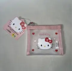 韓国ダイソー　限定　ハローキティ　ポーチ