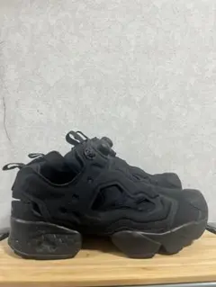 リーボック ポンプフューリー スニーカー 25cm オールブラック