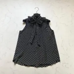 希少美品】インゲボルグ ドット ブラウス リボン フリル レース - メルカリ