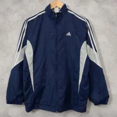 90's vintage adidas ナイロンジャケット ネイビー ストリート