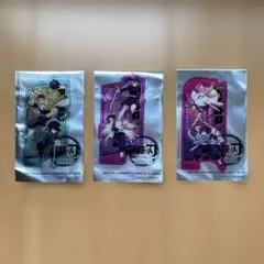 鬼滅の刃 映画特典　クリアカード　3枚セット