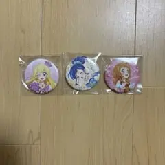 アイカツ大スター宮いちごまつり！ アンコール記念缶バッジ いちご、あおい、あかり