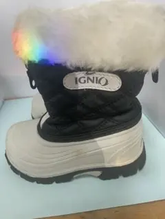 IGNIO スノーブーツ 14cm 防寒 裏ボア 軽量