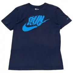NIKE ナイキ 半袖Tシャツ RUN スウッシュ ロゴT 夏物古着 g76