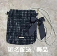 ツイードミニショルダーバッグ/メゾンドフルール