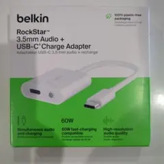 BELKIN オーディオ + USB-C充電アダプター