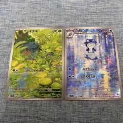 ポケモンカード フシギダネ ニョロゾ AR 2枚セット