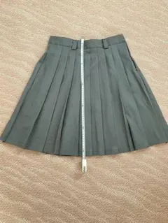 SHEIN Dazy グレー プリーツスカート ひざ丈 Lサイズ