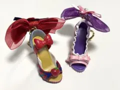 ディズニープリンセス　キーホルダー2点セット
