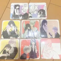妖狐×僕SS いぬぼく カフェ コースター 8枚セット みけちよ 凜々蝶 双