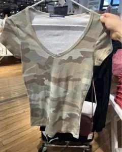 brandy melville camo top