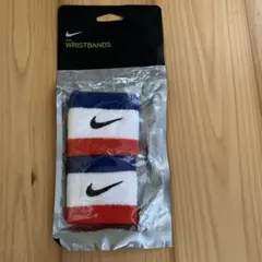 Nike リストバンド 青 赤 白 2個セット