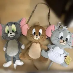 トムとジェリー ぬいぐるみ 3体セット