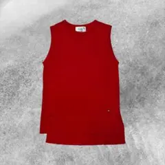 90’s vintage アーノルドパーマー 赤 ノースリーブ ニット ベスト