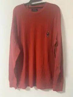 ラルフローレン セーターロンT  red