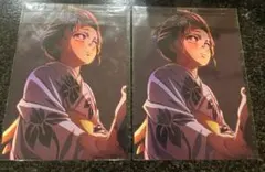 鬼滅の刃☆無限城編 入場者特典 イラストボード 恋雪２枚セット【新品未開封】
