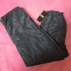 シャカシャカパンツ　ネイビー　裏フリース　長ズボン