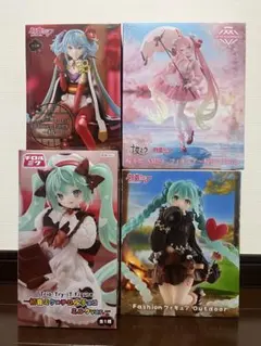 初音ミク　フィギュア　4体セット