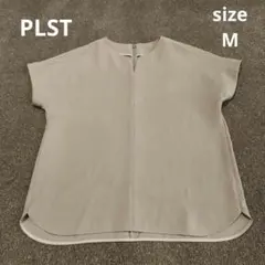 PLST 2WAYライトストレッチブラウス ベージュのサムネイル