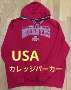 US企画 OHIO STATE 刺繍カレッジパーカー COLOSSEUM USA