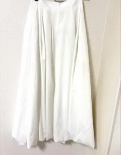 センスオブプレイス バルーンスカート オフホワイト