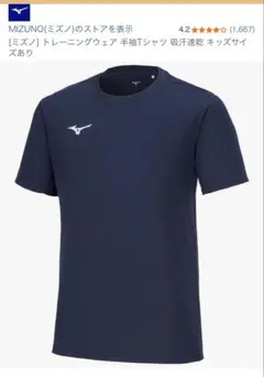 新品未使用 MIZUNO トレーニングウェア 半袖Tシャツ Lサイズ