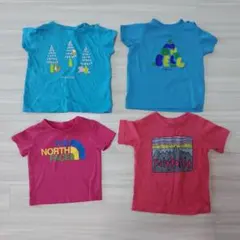 モンベル▪ノースフェイス▪patagonia Tシャツ 4点セット