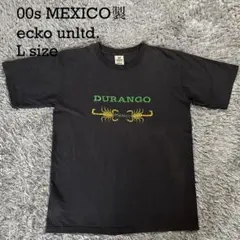 00s メキシコ製 ecko unltd. サソリ 刺繍 Tシャツ Lのサムネイル