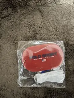 Polo Sport Ralph Lauren レッドアクリルキーホルダー