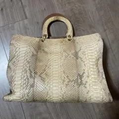 B*e様 値下げ交渉OK GUCCI クレオール パイソン トートバッグ ゴール B*e様 値下げ交渉OK GUCCI クレオール パイソン トートバッグ ゴール