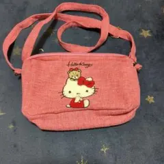 ハローキティ ショルダーバッグ ピンク